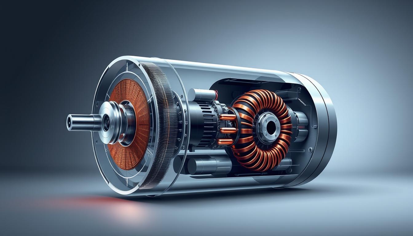 Electric motor drive for EVs