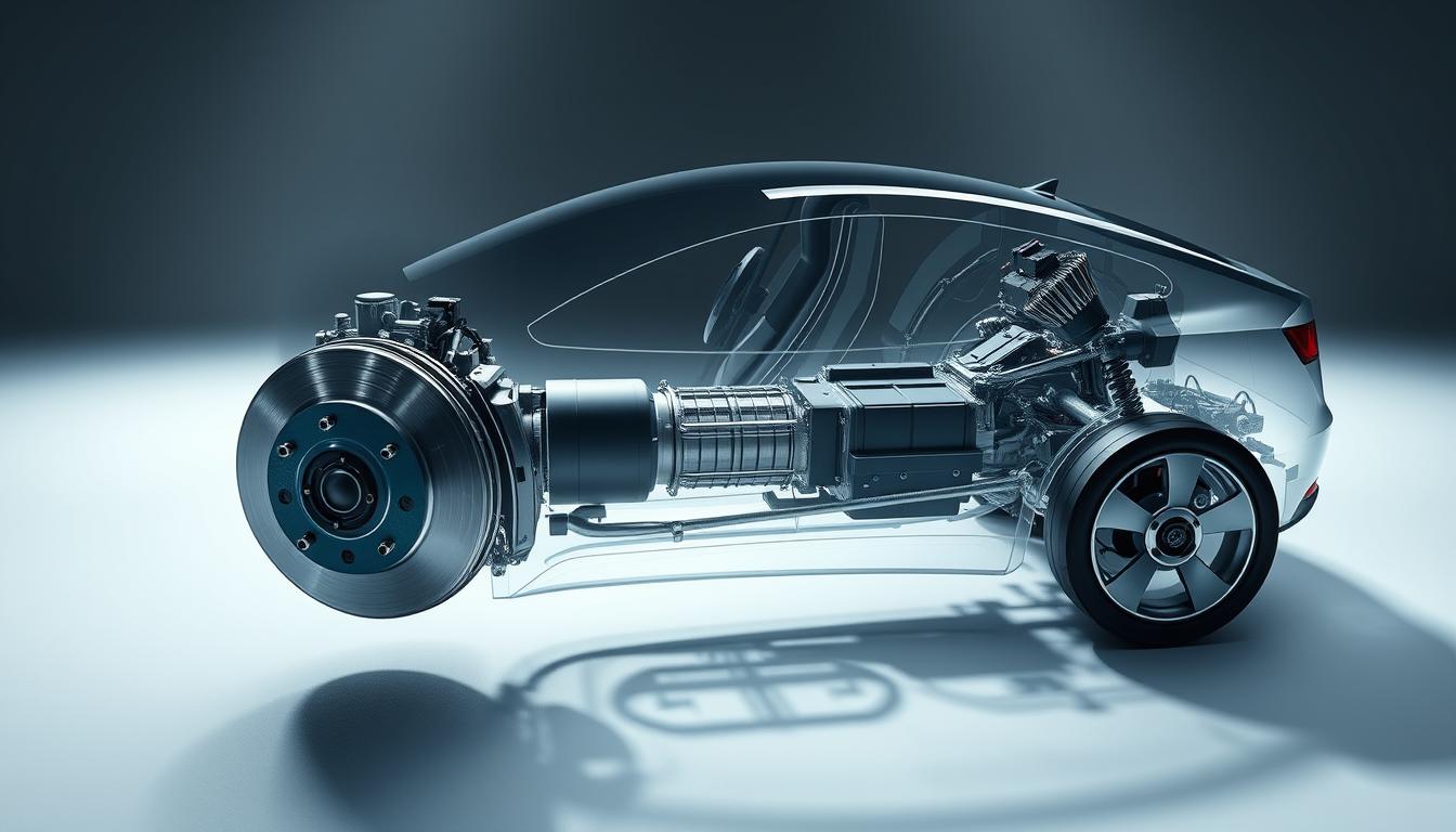 Regenerative braking system in electric vehicles